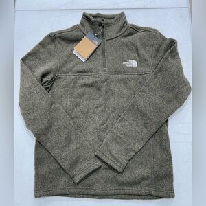 The North Face Men's Tsillan 1/4 Zip Jacket - New Taupe Green Heather